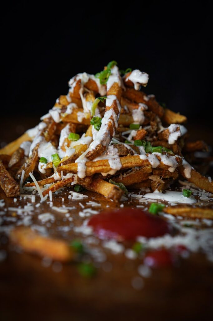 Garlic Parm Fries Yaks on The 5