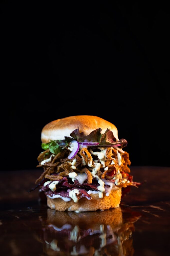 Pickled Pastermi Burger Yaks on The 5